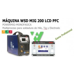 MAQUINA WSD MIG 200 LCD PFC SYNERGIC