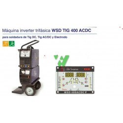 ALQUILER MAQUINA TIG WSD T 400A
COMPUESTA POR:
- FUENTE DE POTENCIA...