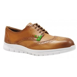 ZAPATO METROPOL S2 MARRÓN NF BLANCO Nº41