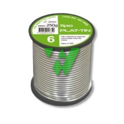 ESTAÑO FONTAN SN-CU 6% 2MM 250 G