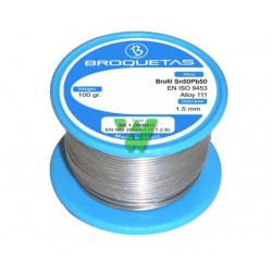 ESTAÑO ELEC 50% 1.5MM 100G