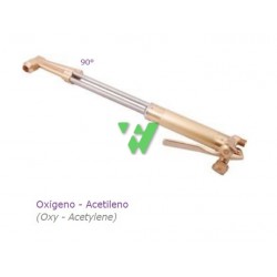 SOPLETE CORTE ACETILENO 62-4 90º 460MM