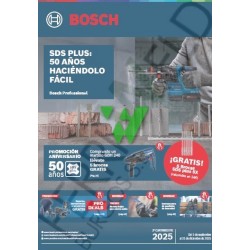 OFERTA BOSCH PROFESIONAL
TERCER CUATRIMESTRE / 2025
VALIDO HASTA...