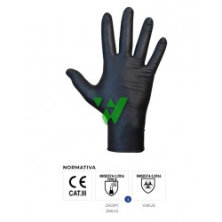 GUANTE 578BK AGILITY GRIP NEGRO L - T9
Guantes desechables de nitrilo...