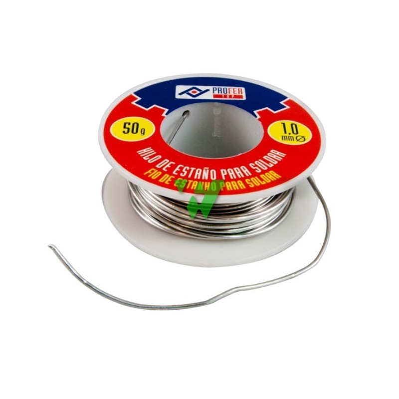 ESTAÑO HILO SOLDAR BLISTER PROFER 50G