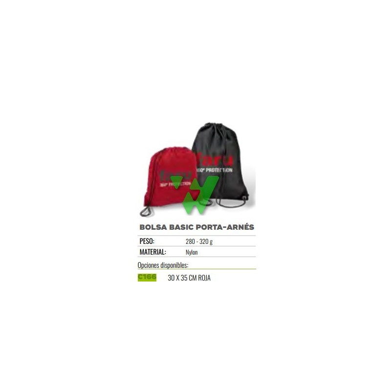 BOLSA BASIC COLOR ROJO 30x35