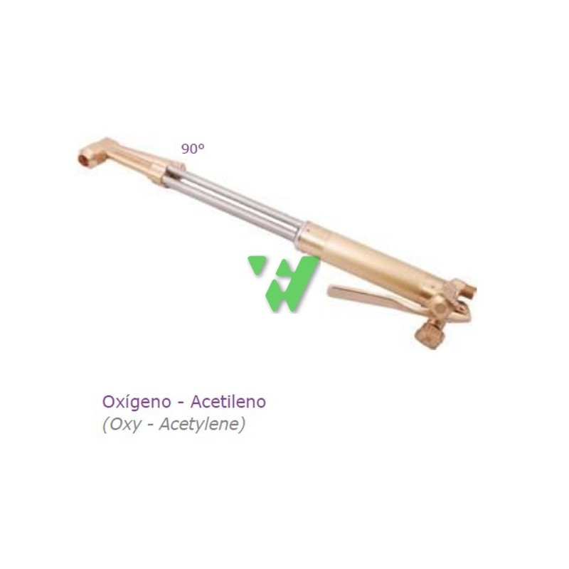 SOPLETE CORTE ACETILENO 62-4 90º 460MM¡
